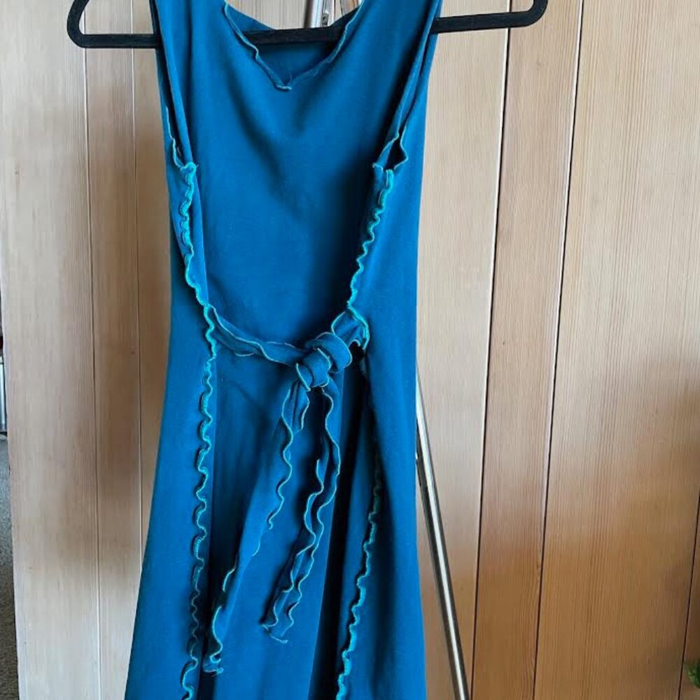 Boutique Teal Dress Small